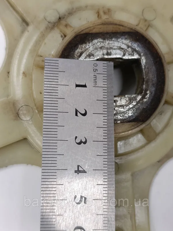 Шків для пральної машини Electrolux 1323965 Б/У (Посадкове місце: 25x13 мм), изображение 10