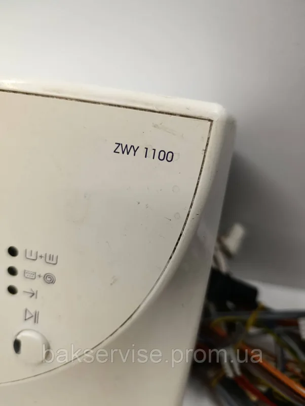 Плата управління(індикації) з проводкою до пральної машини Zanussi ZWY 1100 Б/У, изображение 3