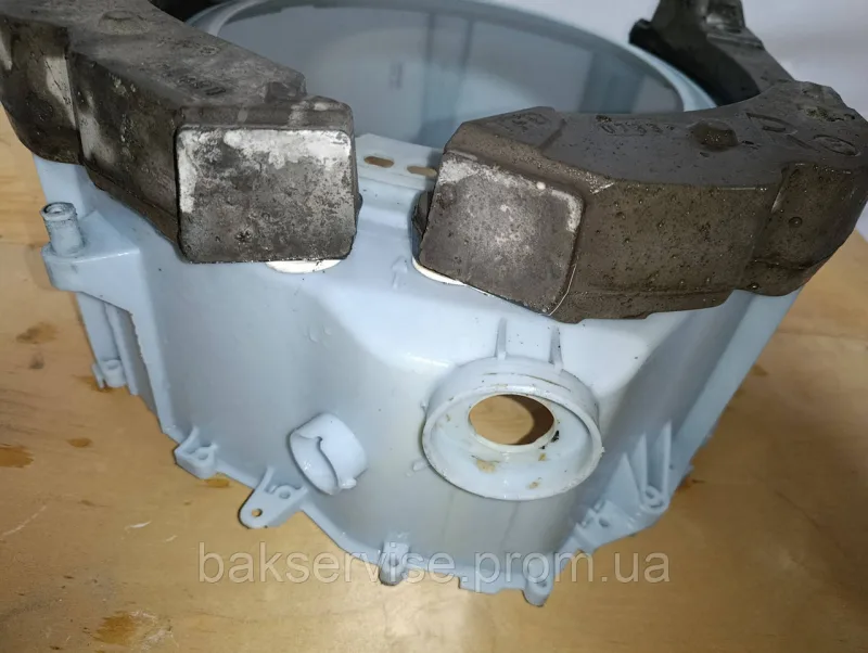 Передній півбак з балансирами до пральної машини Bosch,Siemens 9000398997 б/у, изображение 5
