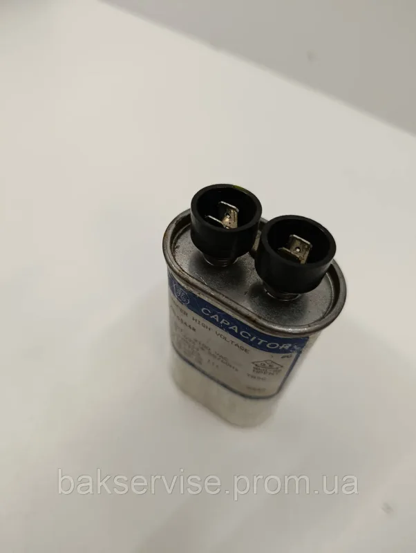 Конденсатор високовольтний мікрохвильової 23L6544R 92 uf 2100 V Б/У (2 фішки, 6 мм), изображение 2
