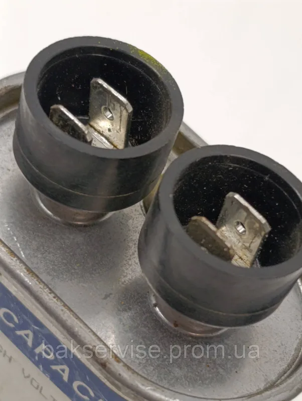 Конденсатор високовольтний мікрохвильової 23L6544R 92 uf 2100 V Б/У (2 фішки, 6 мм), изображение 6