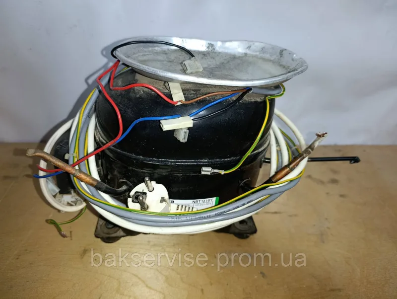 Компресор Aspera NBT1116Y до холодильника Snaige RF360  з кабелями для підключення Б/У, изображение 1