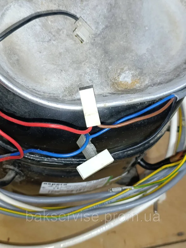 Компресор Aspera NBT1116Y до холодильника Snaige RF360  з кабелями для підключення Б/У, изображение 8