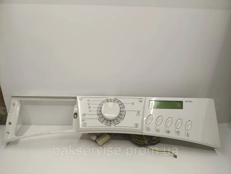Плата управління(індикації) БЕЗ ПРОВОДКИ до пральної машини Gorenje WA63100 Б/У, зображення 1