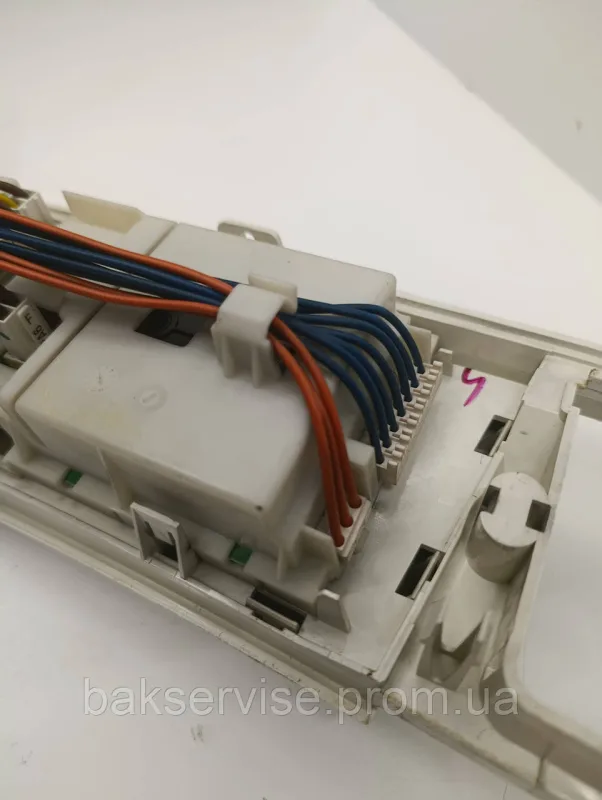 Плата управління(індикації) БЕЗ ПРОВОДКИ до пральної машини Gorenje WA63100 Б/У, зображення 6