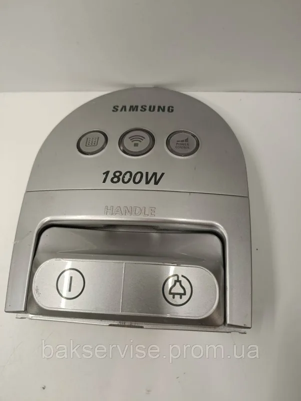 Корпус панелі управління з ручкою до пилососа Samsung SC8451 Б/У, зображення 2