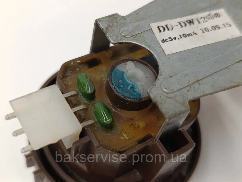 Прессостат (датчик рівня води) для пральної машини DAEWOO 361482532A Б/У, зображення 6