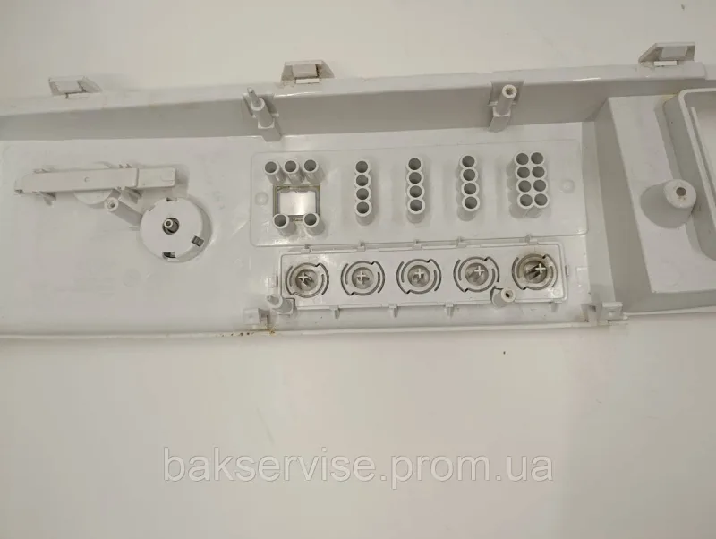Передня панель(пластик) до пральної машини Samsung F843 Б/У, зображення 6