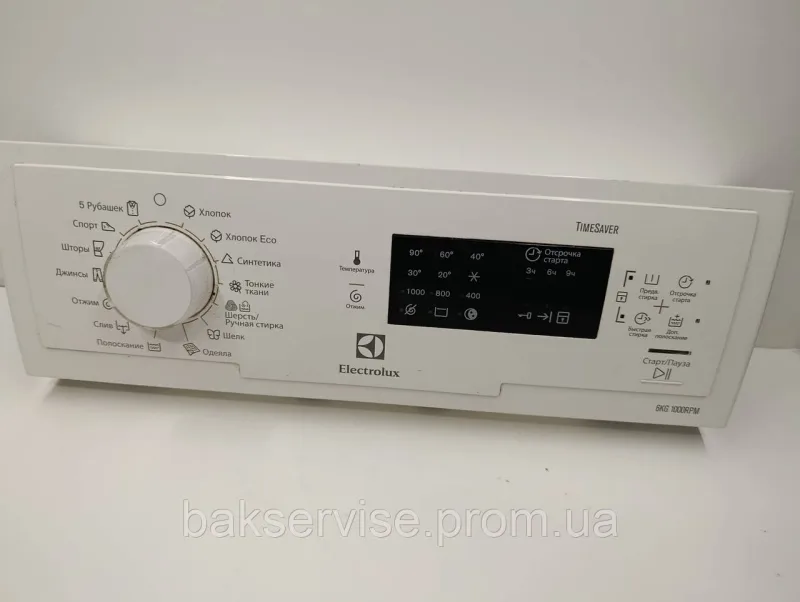 Плата управління(індикації) до пральної машини Electrolux EWT1062TDW Б/У, зображення 1