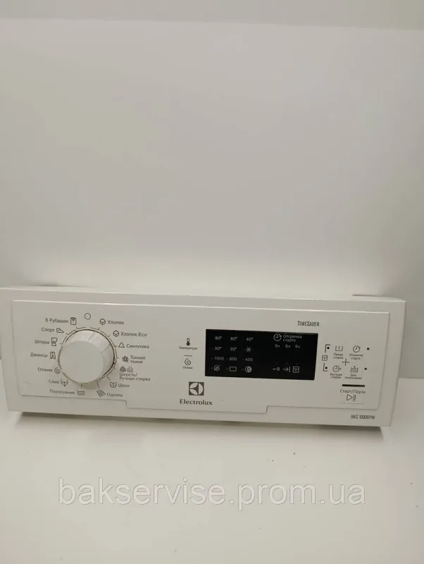 Плата управління(індикації) до пральної машини Electrolux EWT1062TDW Б/У, зображення 2