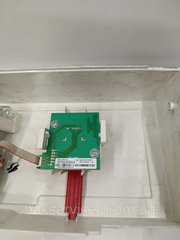Плата управління(індикації) до пральної машини Electrolux EWT1062TDW Б/У, зображення 5