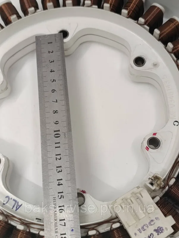 Статор мотора до пральної машини LG MEV348143-5 Б/У, зображення 8