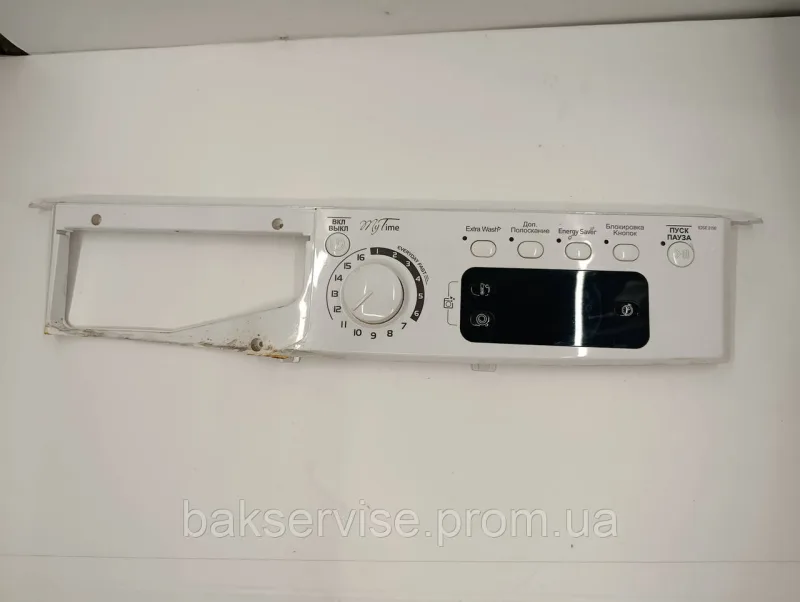 Плата управління(індикації) до пральної машини Indesit E2SE 2150 Б/У, зображення 1