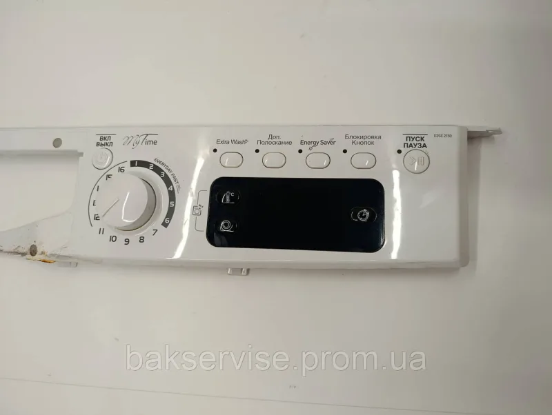 Плата управління(індикації) до пральної машини Indesit E2SE 2150 Б/У, зображення 3