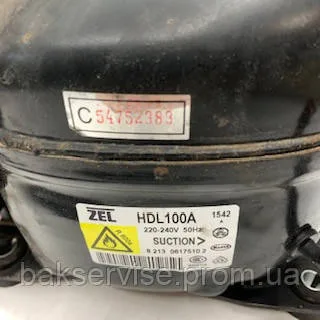 Компресор для холодильника  (універсальний) ZEL HDL100A 110W, изображение 1