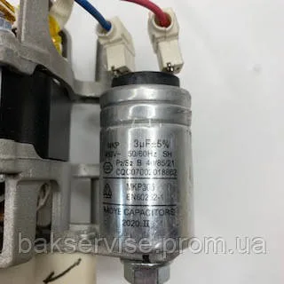 Двигун циркуляційної помпи (насос) Welling YXW50-2E, 98/80 Вт для посудомийної машини Gorenje 556161, зображення 4