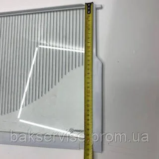 Полиця(скляна) для холодильника Indesit б/у, изображение 4