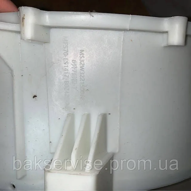 Кришка бічна бака пральної машинки  Midea, Weissgauff MS32W322150018+MS381WTT01701501  MS81WTT01701, изображение 2