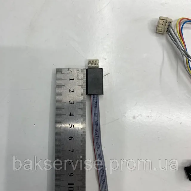 Роз*єми Bosh/Siemens 00626532-плоский кабель для індукційної плити Siemens SE.4I.60.BAS.BR.X.BAS (EH645EB11/20) б/у, изображение 4