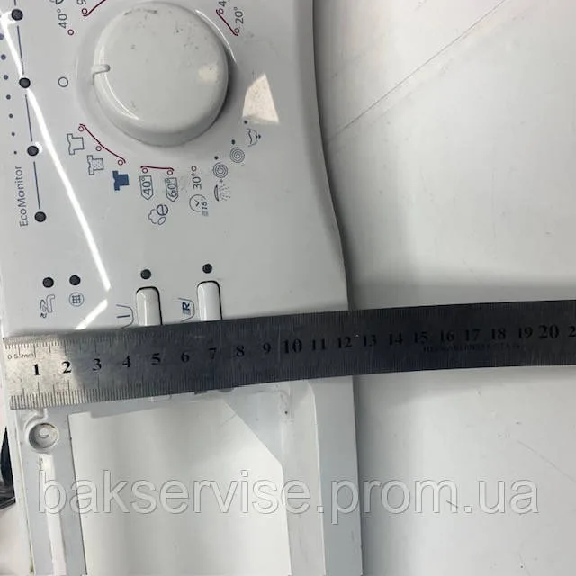 Панель керування пральної машини 46197142874,  46197142531 Whirpool AWO/C 6314 б/у, изображение 3