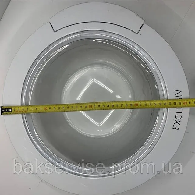 Дверцята-люк для прально-сушильної машини Bosch  Exclusiv  E-Nr. WAE28393  /27 FD 9009 700717 без завіси б/у, изображение 3