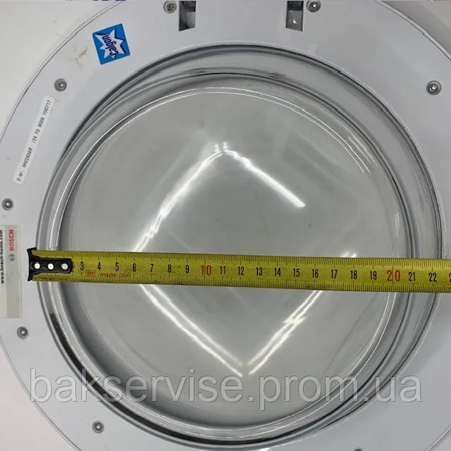 Дверцята-люк для прально-сушильної машини Bosch  Exclusiv  E-Nr. WAE28393  /27 FD 9009 700717 без завіси б/у, изображение 4