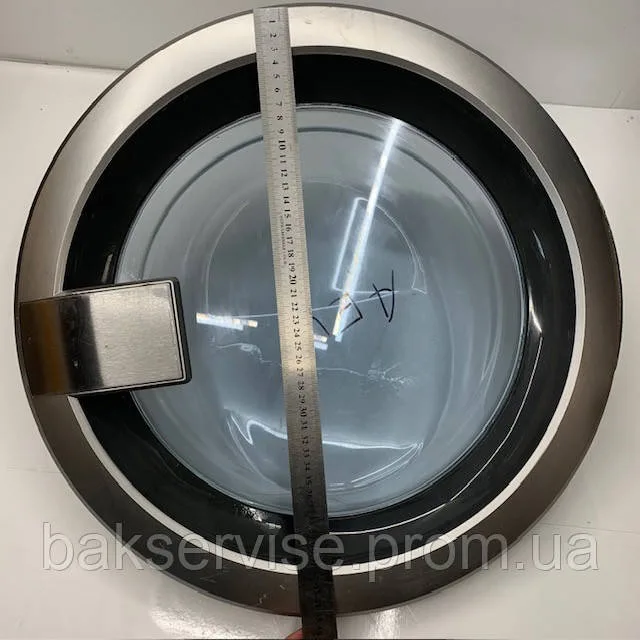 Дверцята (люк) для прально-cушильної машини AEG - L99691HWDбез завіси б/у, изображение 6