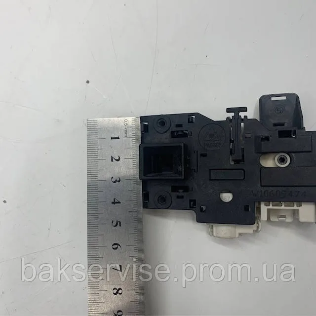 Замок дверей люка для пральної машини Whirpool W10609474 Bitron J00217962, изображение 10