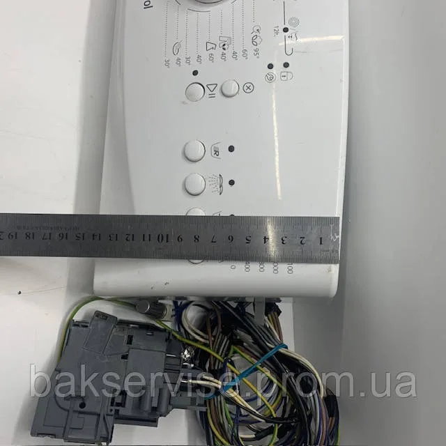 Передня панель управління до пральної машини Whirlpool AWE 55611 б/у, изображение 10