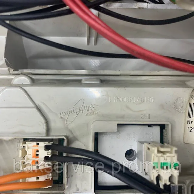 Плата управління до пральної машини Whirlpool AWE 6619 (БЕЗ ПРОВОДКИ) Б/У, изображение 7