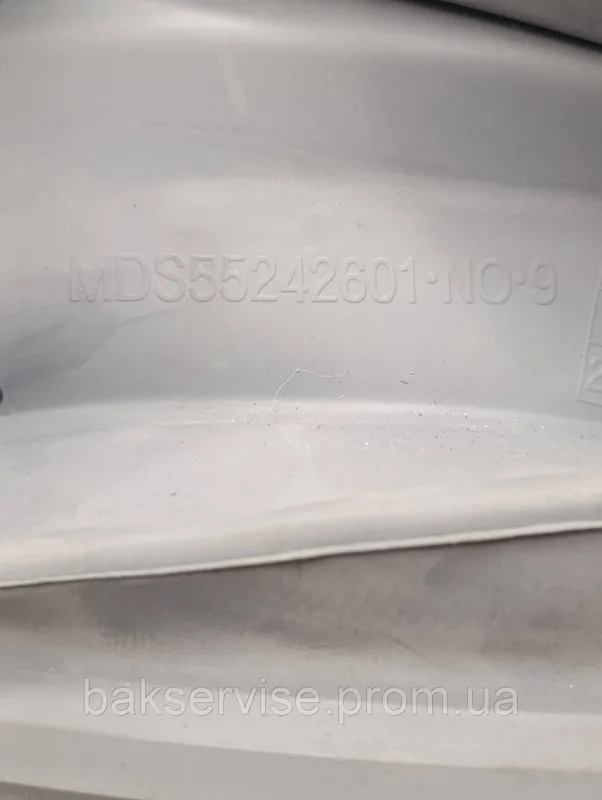 Резина (манжет) люка до пральної машини LG MDS55242601 НОВЕ (2 патрубки закриті+1 відкритий), изображение 5