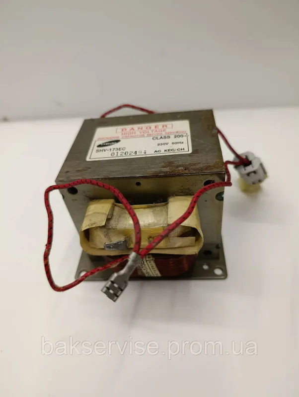 Трансформатор для мікрохвильової печі Samsung SHV-173EC Б/У, изображение 1
