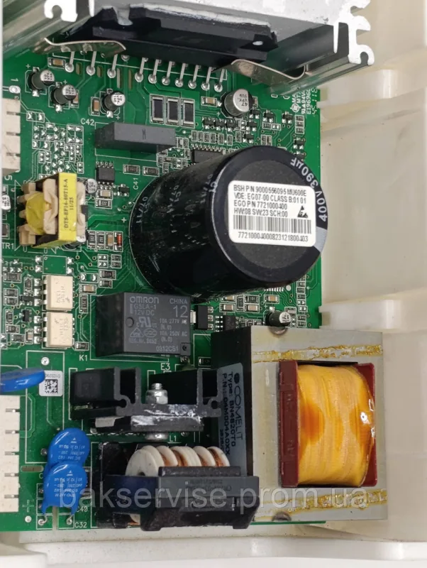Модуль (плата управління) до пральної машини Bosch Siemens 9000561577 б/у, изображение 8
