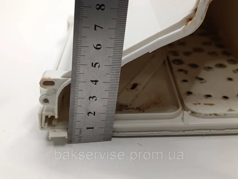 Бункер порошкоприймача до пральної машини Hotpoint-Ariston C00282660 Б/У, зображення 7