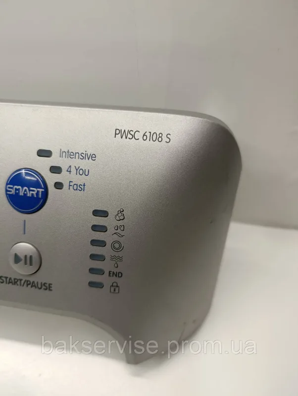 Плата управління(індикації) до пральної машини Indesit PWSE 6108 S Б/У, зображення 3
