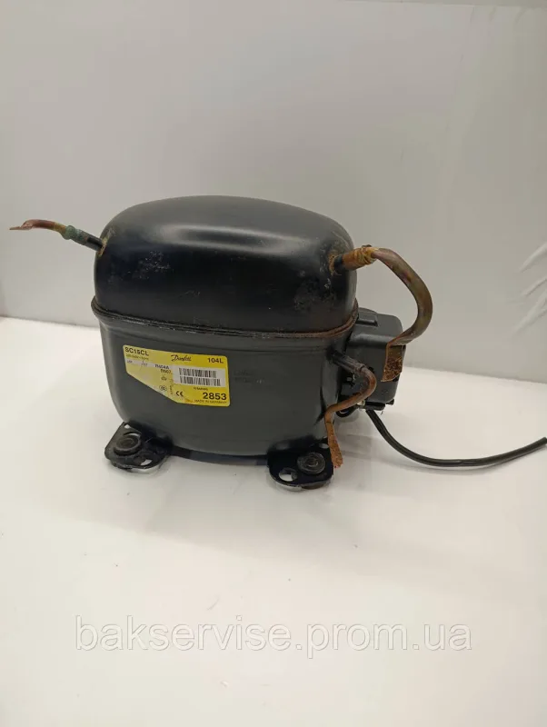 Компресор  до холодильника Danfoss SC15CL R404A/R507 Б/У, зображення 1