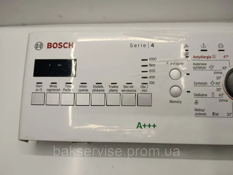 Плата управління(індикації) до пральної машини Bosch 858412149040 Б/У, зображення 4
