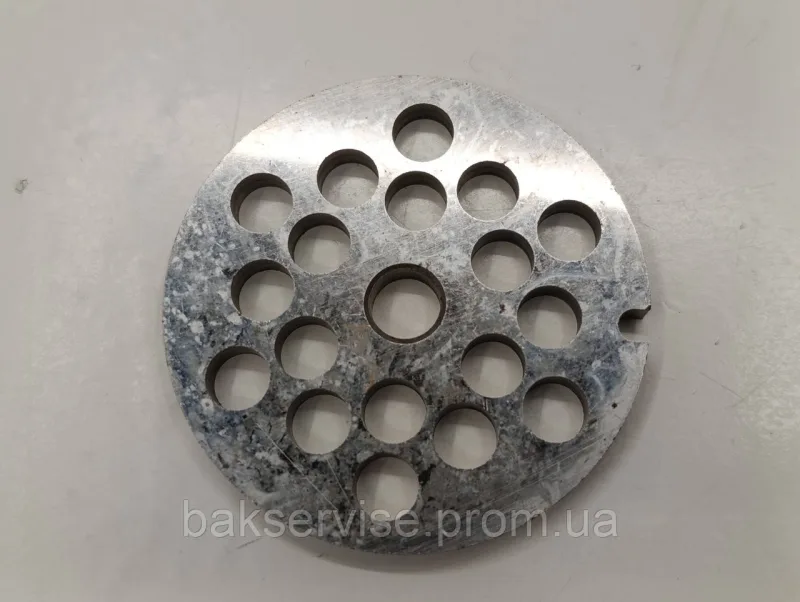 Решітка(сито) для м'ясорубки Zelmer №8 86.3162 (велика) Bosch 755475 Original, изображение 3