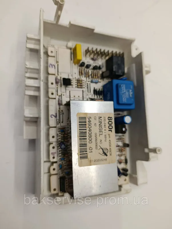 Модуль (плата управління) до пральної машини ARDO 546040800-01 б/у, изображение 3