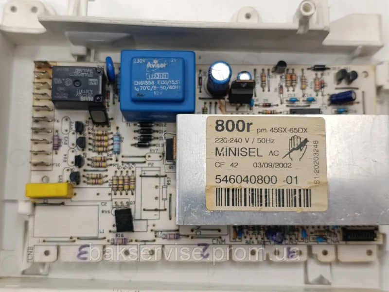 Модуль (плата управління) до пральної машини ARDO 546040800-01 б/у, изображение 5