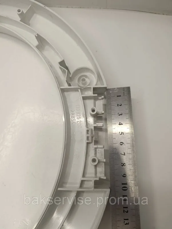 Зовнішня рамка люка до пральної машини Electrolux, AEG, Zanussi 110825200 Б/У, изображение 7