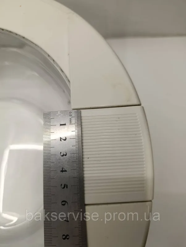 Дверки(люк) для пральної машини BOSCH WD52010/01 з завісою Б/У, изображение 7