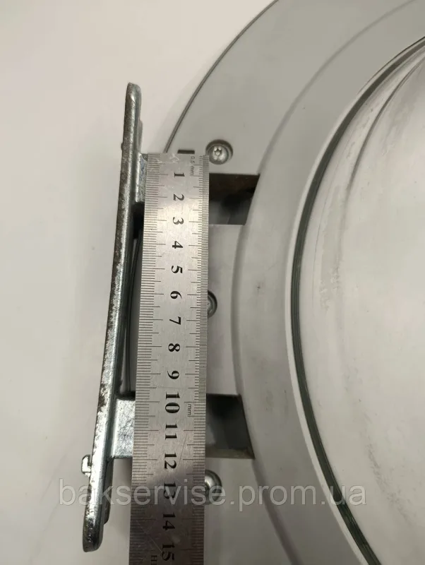 Дверки(люк) для пральної машини Electrolux, AEG, Zanussi 140061830034  Б/У без завіси, изображение 5