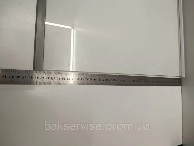 Полиця(скляна) для холодильника Indesit 481010667592 Б/У 485x435mm, изображение 3