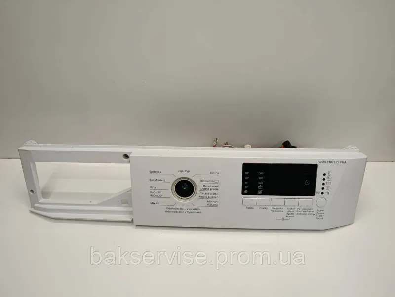 Плата управління(індикації) до пральної машини Beko WMB 61031 CS PTM Б/У без проводки, изображение 1