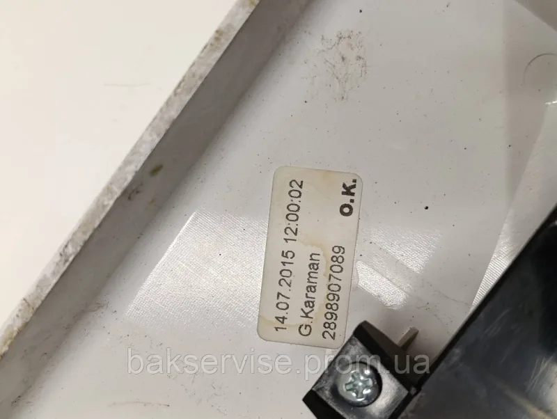 Плата управління(індикації) до пральної машини Beko WMB 61031 CS PTM Б/У без проводки, изображение 4