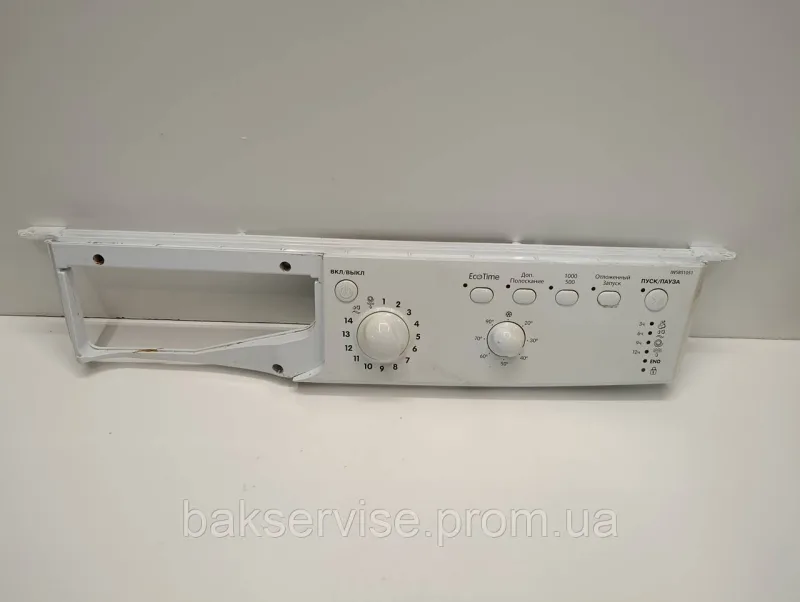 Плата управління(індикації) до пральної машини Indesit IWSB51051 Б/У, изображение 1