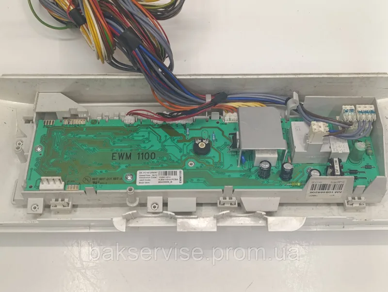 Плата управління(індикації) до пральної машини Electrolux EWT 106211 W Б/У БЕЗ ПРОВОДКИ, изображение 7
