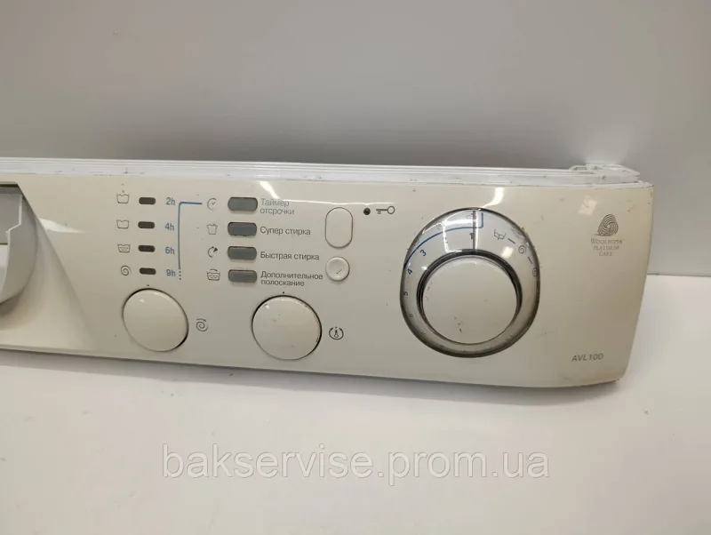 Плата управління(індикації) до пральної машини Hotpoint-Ariston AVL 100 Б/У, изображение 3