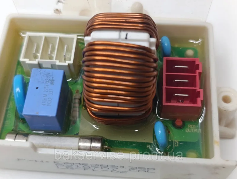 Мережевий фільтр для пральної машини LG EAM63891325 Б/У, зображення 6